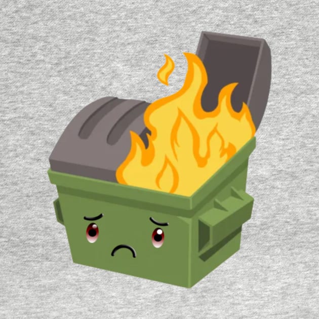 Dumpster fire meme, funny memes by Tee Shop